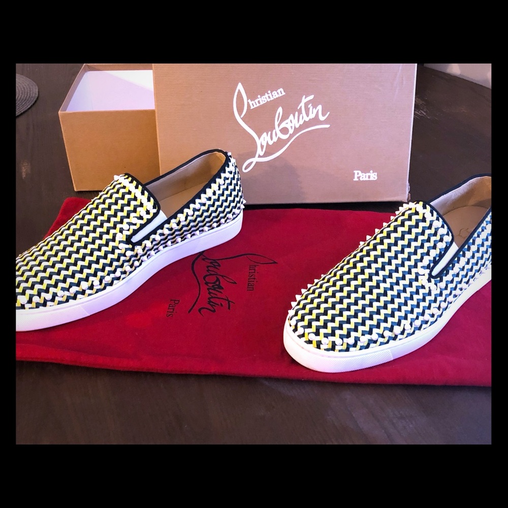 Men’s Christian Louboutin's Pik Boat Shoes